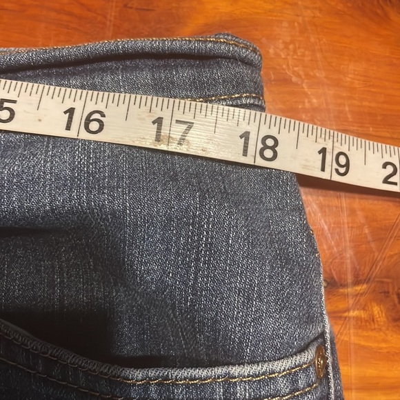 Size 14 Gloria Vanderbilt Amanda boot cut medium wash blue denim jeans - Picture 13 of 16